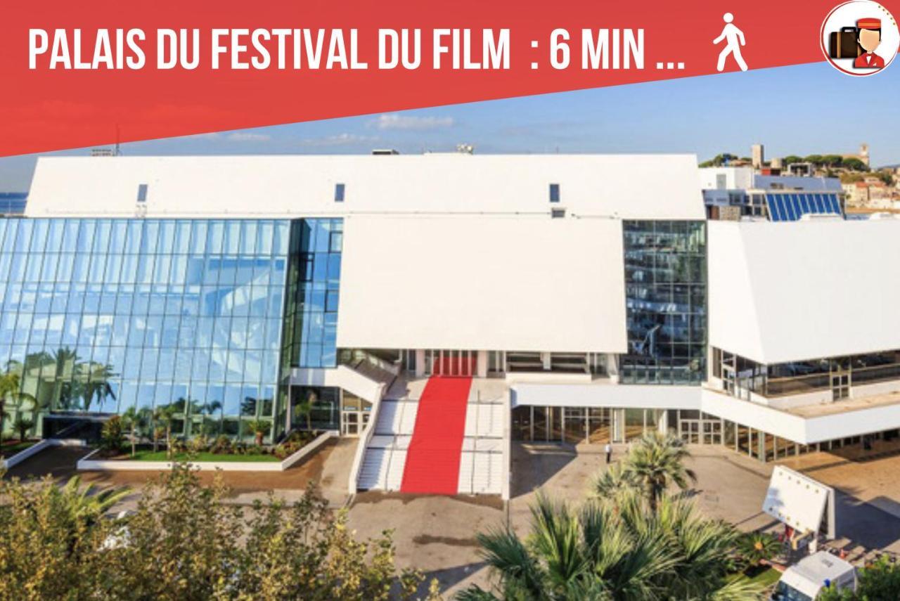 Le Cocon Des Artistes - Coeur De Cannes - Spacieux - Terrasse - Clim מראה חיצוני תמונה